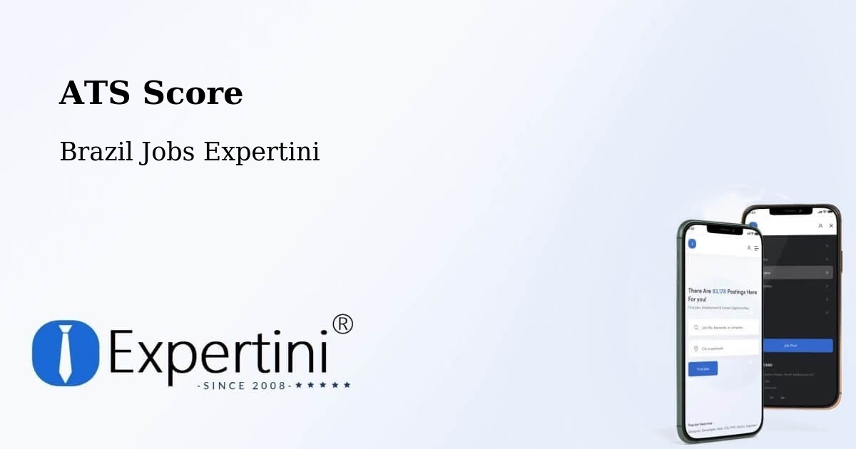 Resume ATS Score & Job Description Match Tool – São Bernardo Do Campo - Brazil Jobs Expertini
